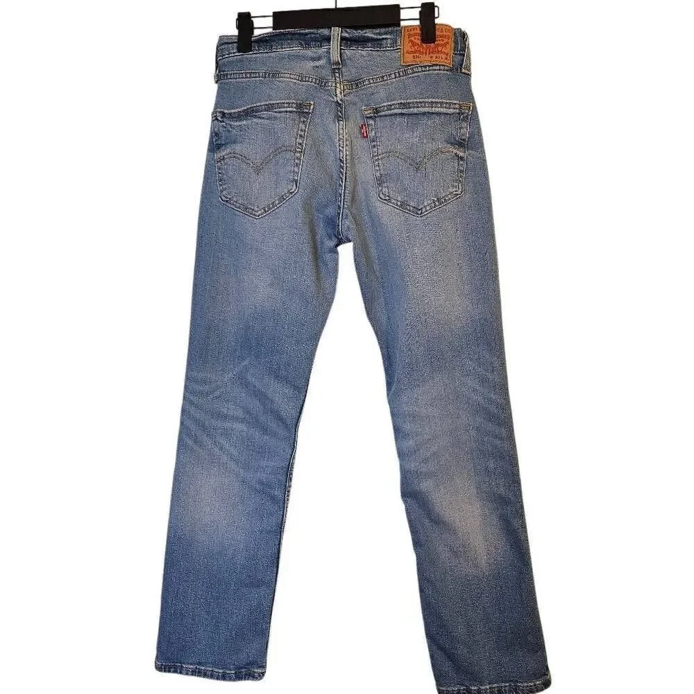 Levi's 514 mens jeans, straight leg.  30X30. # 813